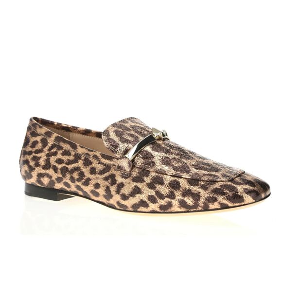 kate spade Shoes - Kate Spade New York 245113 Lana Loafers Bronze Metallic Leopard Print Sz 8